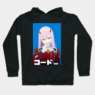 Zero two - code 002 Hoodie